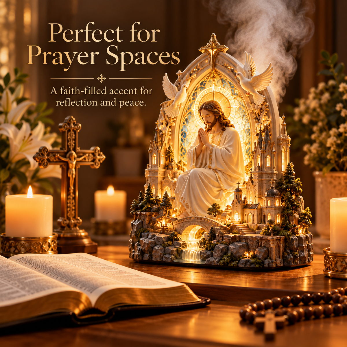 Jesus aroma diffuser as a Christmas gift