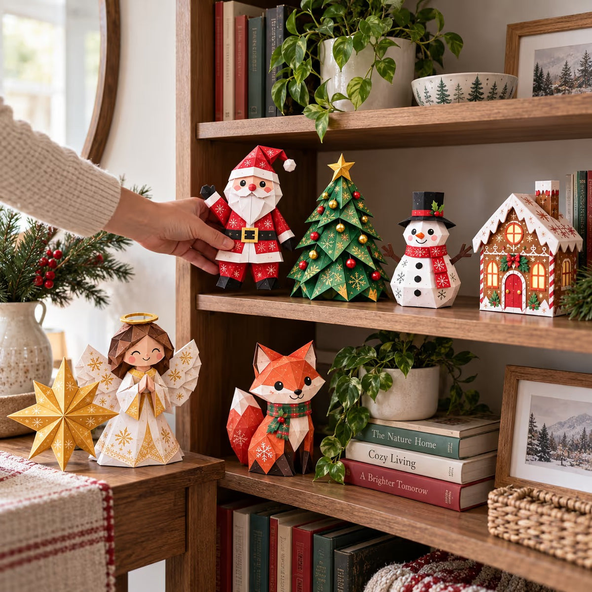 🎄 Paper Christmas Master Set™ – 5-in-1 3D Holiday Craft Kit with 250 Festive Papers