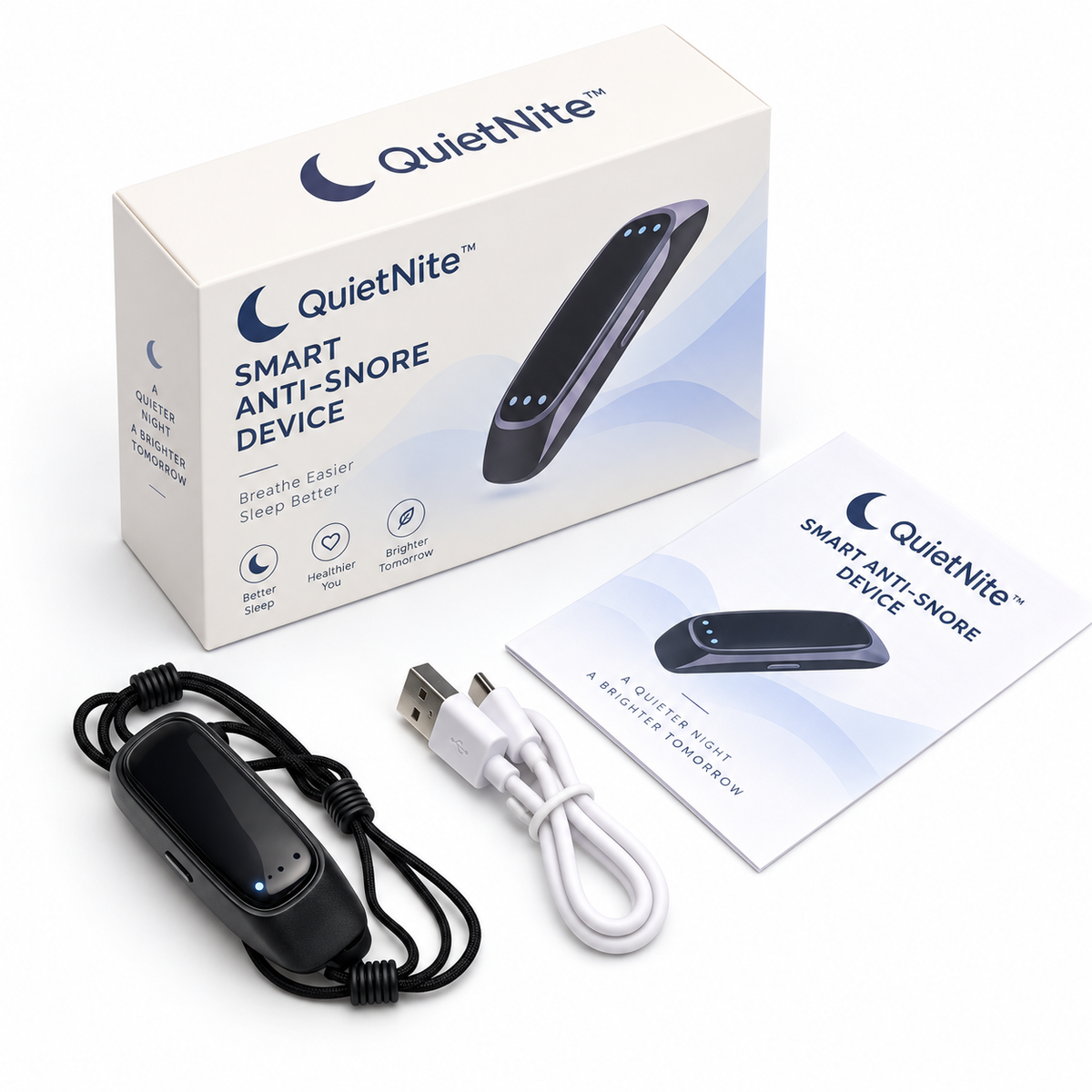 😴 2026 Sleep Sale – 50% OFF | Smart Snore Response Neckband – Gentle Vibration Sleep Support