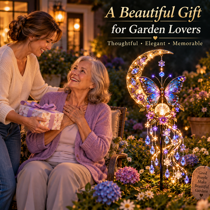 🦋 Butterfly Moonlight Cascade™ – Turn Your Garden Into a Glowing Moonlit Dream