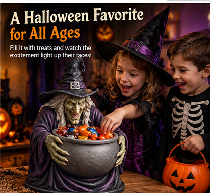 Halloween Witch Candy Bowl