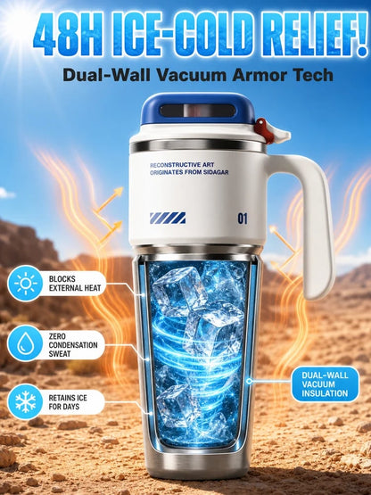 The Ultimate Hydration Upgrade: 24-Hour Ice Cold, 12-Hour Piping Hot! 🧊🔥