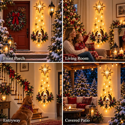 🔥Last Day 50% OFF✝️ Bethlehem Star of Faith™ – Lighted Nativity Wall Decor