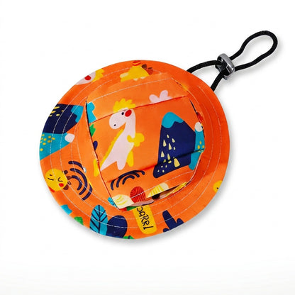 🐾 Adjustable Pet Sun Hat – Wide-Brim Bucket Hat for Dogs & C
