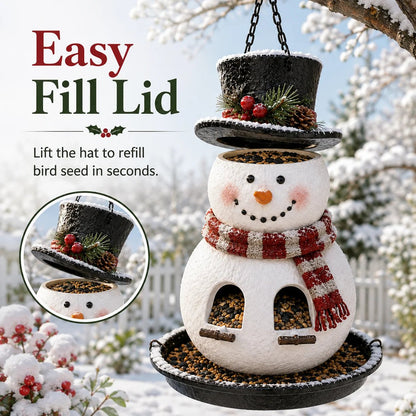 🔥Hot Sale - 50% OFF🔥✨🎄 Christmas Bird Feeder Collection™ – Festive Hanging Garden Feeders for Wild Birds