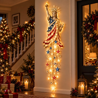 🗽 Liberty 250 Starfall™ – Celebrate America’s 250th With a Glowing Patriotic Wall Display