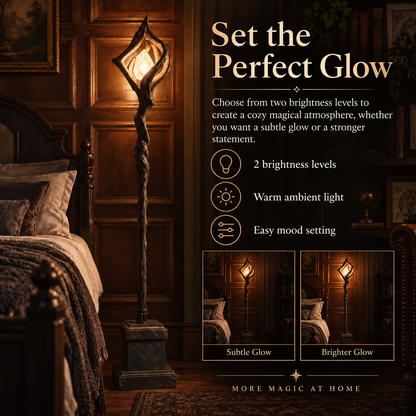 ✨ Wizard’s Light™ – Detachable Fantasy Staff Lamp with Magical Glow