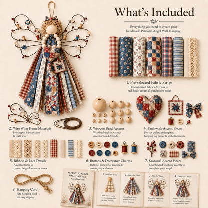 🔥Last Day 49% OFF - 🪽 Angel Fabric Hanging DIY Kit