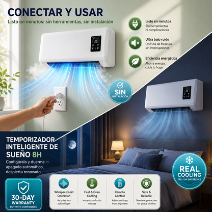 ❄ Limited-Time Deal: Ductless Portable Air Conditioner – No Window Needed