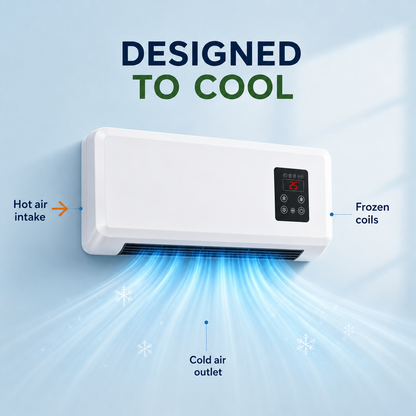 ❄ Limited-Time Deal: Ductless Portable Air Conditioner – No Window Needed