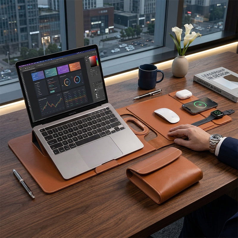 Zavrlygoods™ New Premium Wireless Charging Laptop Bag