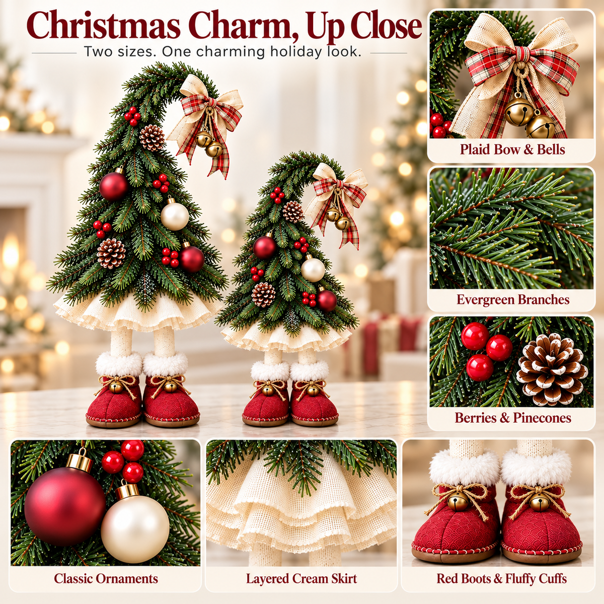 🔥Hot Sale🔥⏰limited Stock 50% Off -whimsical Christmas Elf Tree Decor