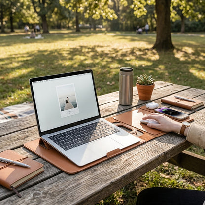 Zavrlygoods™ New Premium Wireless Charging Laptop Bag