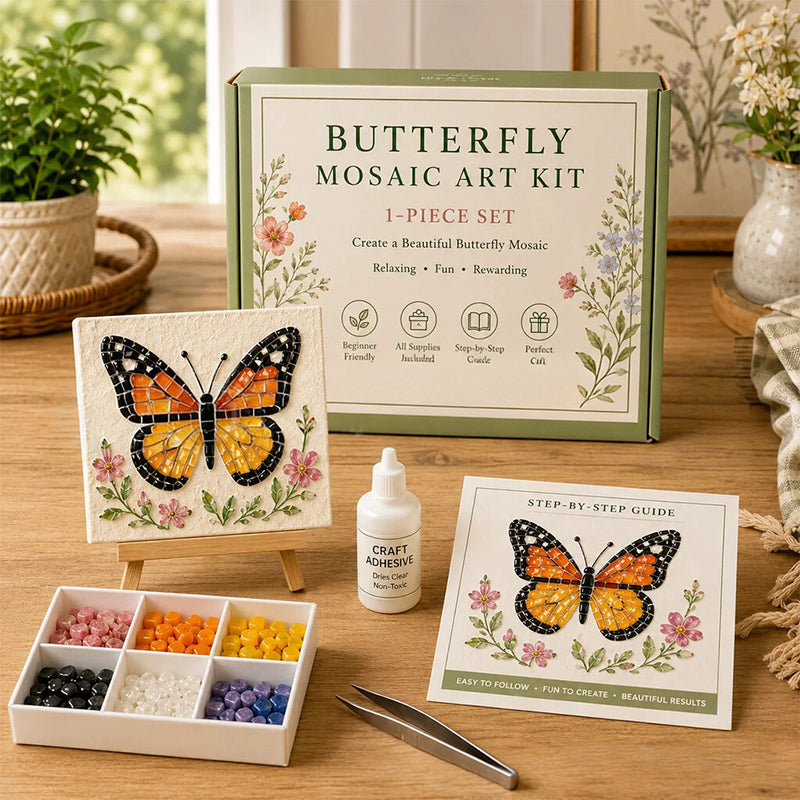 Watering Can Mosaic Art Kit