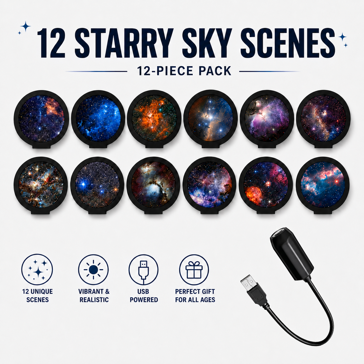 🌌Galaxy 12 Scenes