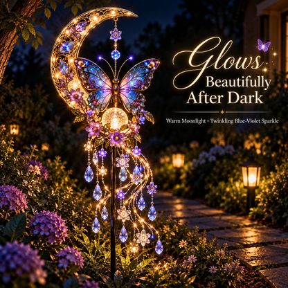 🦋 Butterfly Moonlight Cascade™ – Turn Your Garden Into a Glowing Moonlit Dream