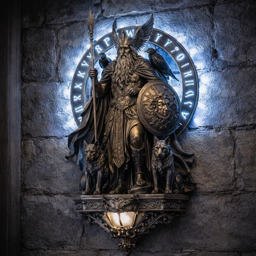 🕊️St. Michael Guardian Angel Wall Light✨