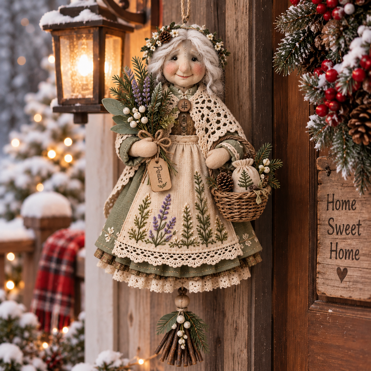 🎄 Christmas Hot Sale-❤️Handmade Good Luck Granny 🍀Chase Away Worries, Bring Home Warmth