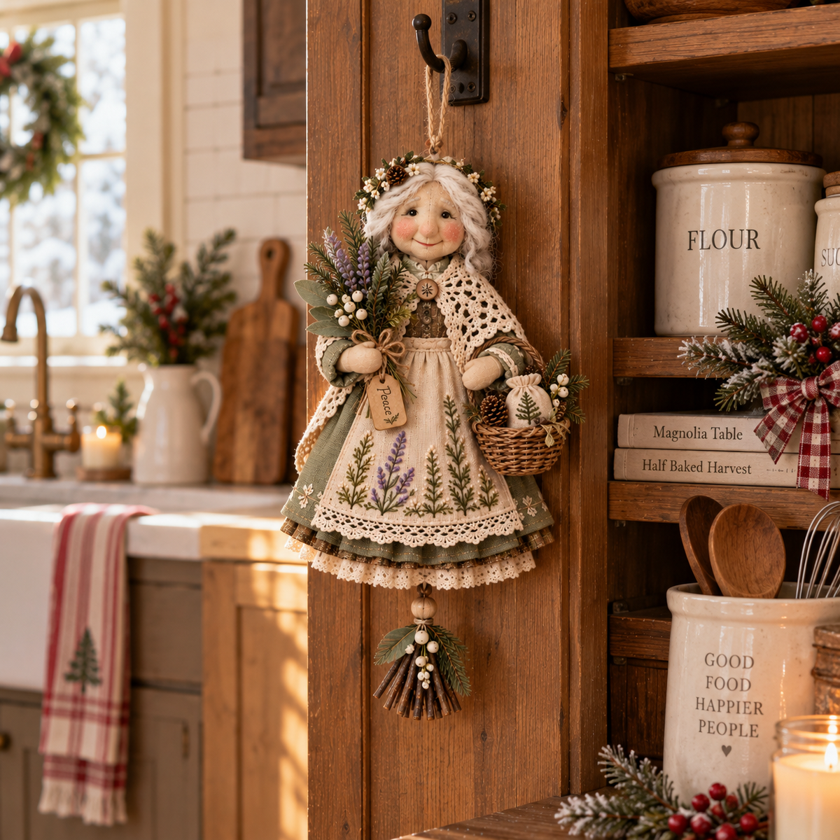 🎄 Christmas Hot Sale-❤️Handmade Good Luck Granny 🍀Chase Away Worries, Bring Home Warmth