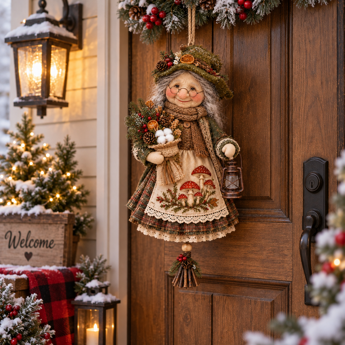 🎄 Christmas Hot Sale-❤️Handmade Good Luck Granny 🍀Chase Away Worries, Bring Home Warmth