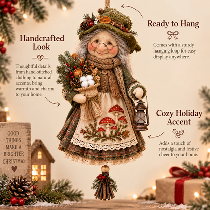 🎄 Christmas Hot Sale-❤️Handmade Good Luck Granny 🍀Chase Away Worries, Bring Home Warmth