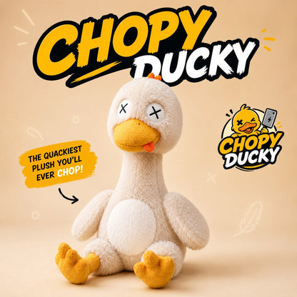 🐥 Magnetic Mischief Duck – Funny Detachable Plush Gift