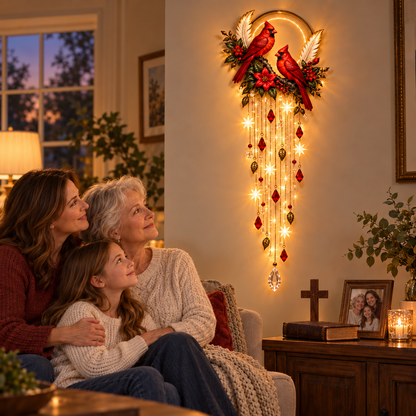 ✨🐦 Heavenly Cardinal Remembrance Light™ – A Gentle Glow of Love, Memory & Comfort