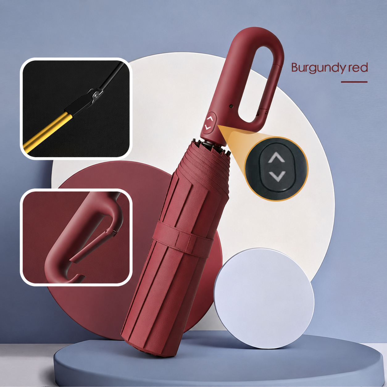 🔥Limited Time 59% OFF-Automatic Folding Umbrella, Windproof & Waterproof ☂️