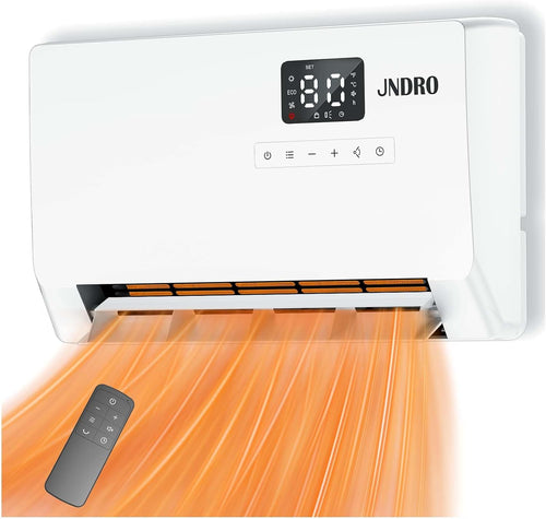 🌞Wall-Mounted Space Heater with Thermostat and Remote Control