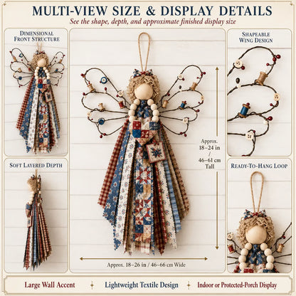 🔥Last Day 49% OFF - 🪽 Angel Fabric Hanging DIY Kit