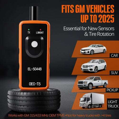Tire Pressure Monitoring System Reset Tool