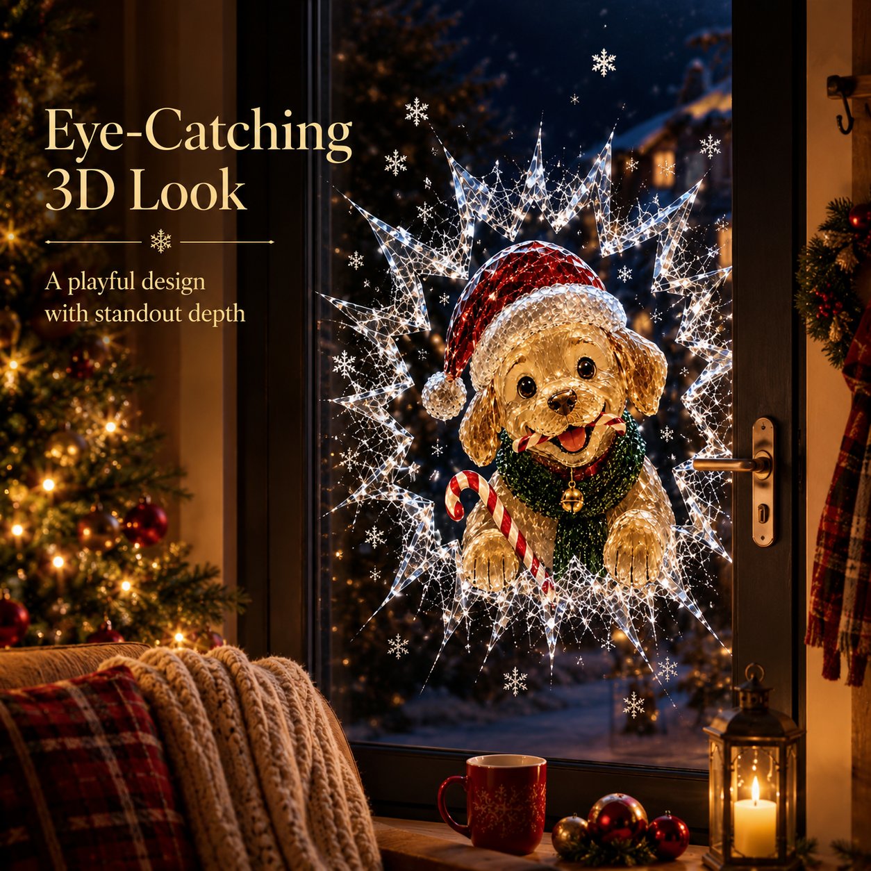 🔥Last Day 50% OFF - ❄️🎅🏼 2026 Christmas Window Decals