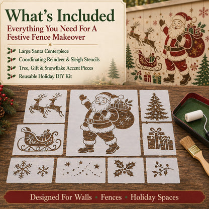 💥 LAST DAY 49% OFF – 🌿 Garden Wall Stencil™ Collection | Make your walls look lively and not monotonous