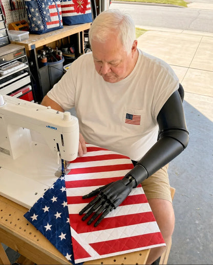 Handmade Quilted USA Tote Bag 🇺🇸 Proudly American-made💖