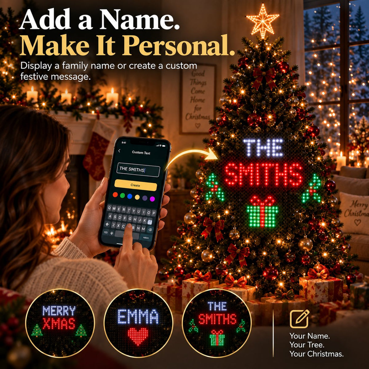 🎄 Smart Christmas Tree Lights – Turn Your Tree Into a Living Light Show