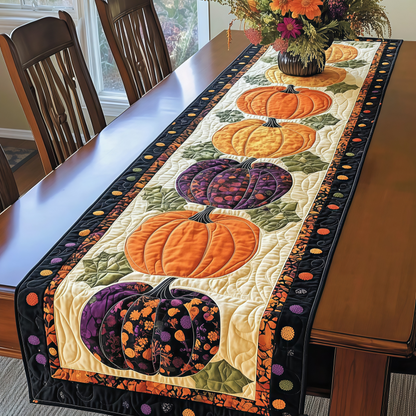🎃  Autumn Spell Quilted Table Runner