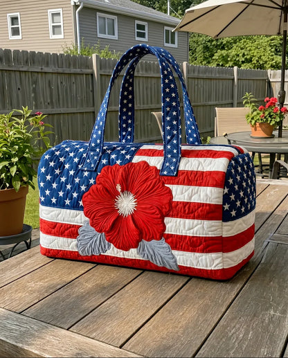 Handmade Quilted USA Tote Bag 🇺🇸 Proudly American-made💖