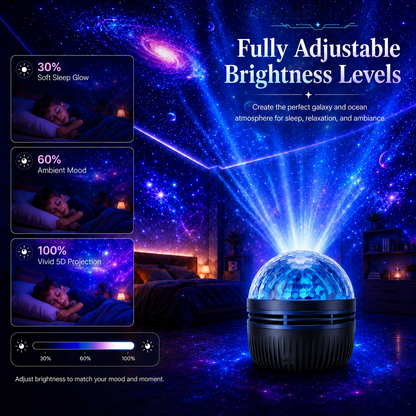 🔥 HOT DEAL 55% OFF | 360° Galaxy Projector – Transform Your Room After Dark