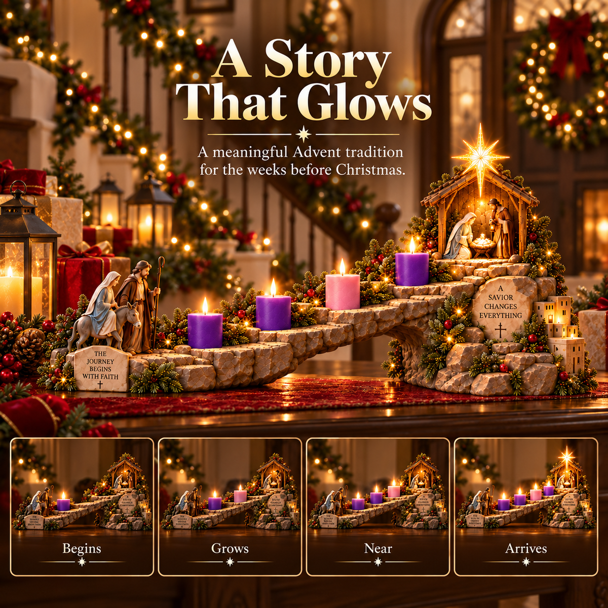 A Story That Glows Advent journey progression