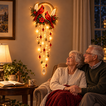 ✨🐦 Heavenly Cardinal Remembrance Light™ – A Gentle Glow of Love, Memory & Comfort