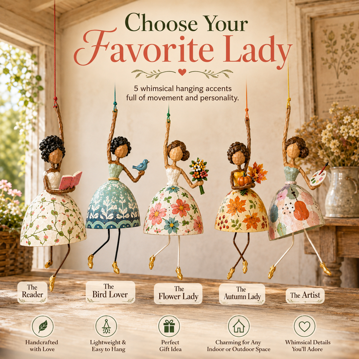 🔥Complete Lady Collection – Set of 5🔥Save 30%&FREE SHIPPING