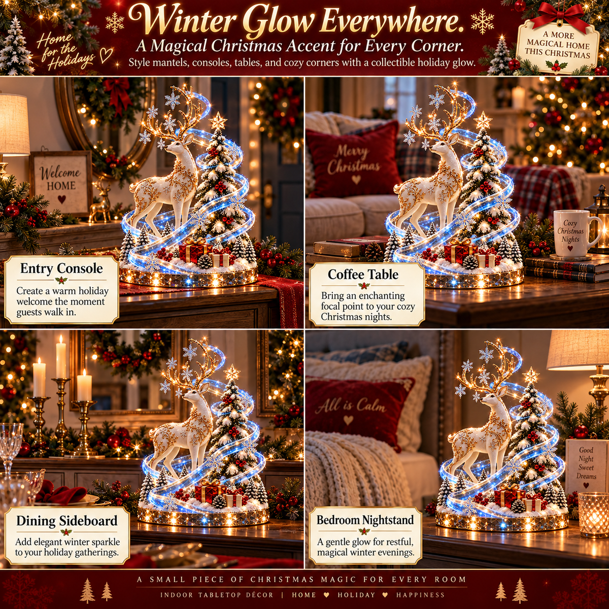 Frostflow Reindeer placement ideas