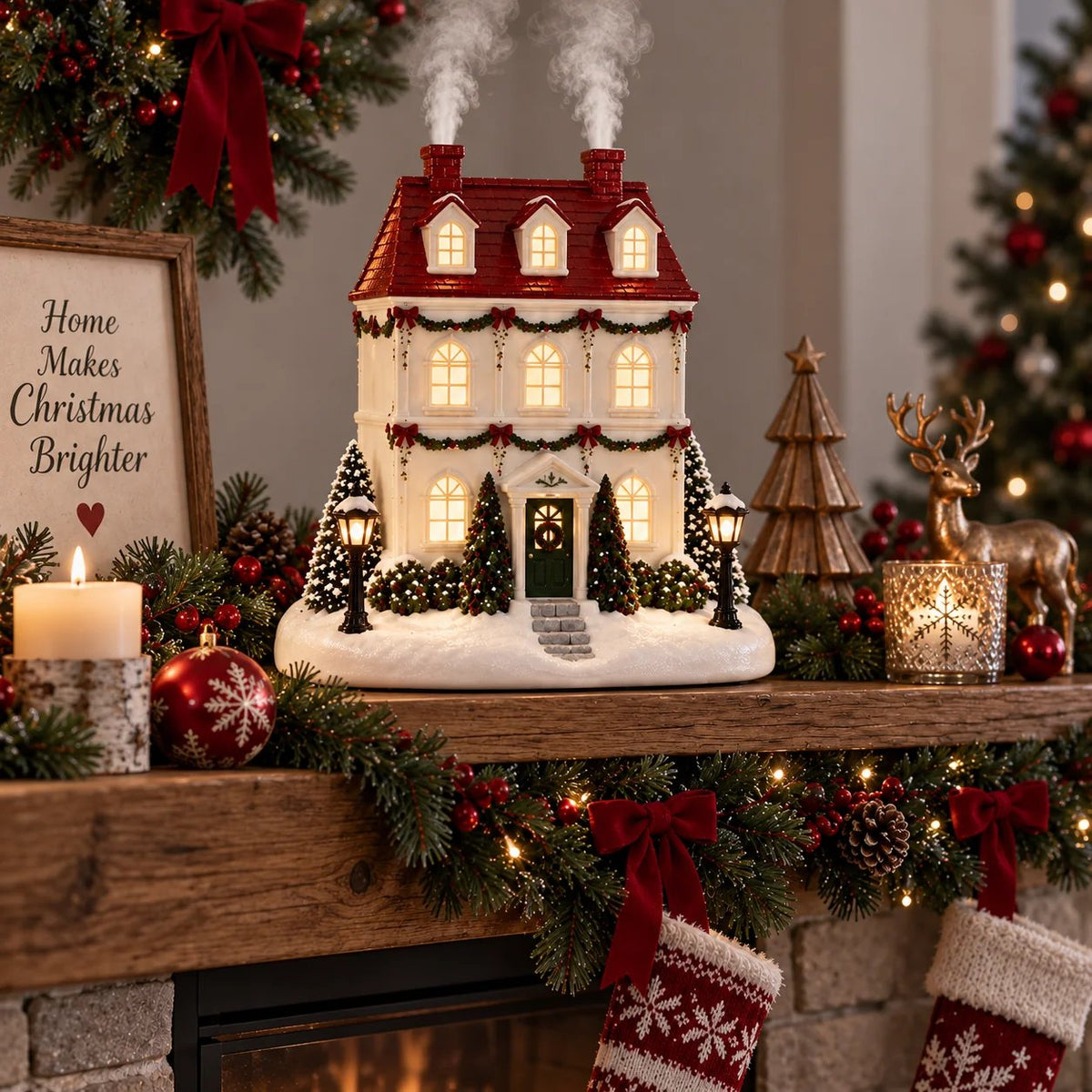 🎄 Christmas Hot Sale - 50% OFF🔥 Christmas House Aroma Diffuser