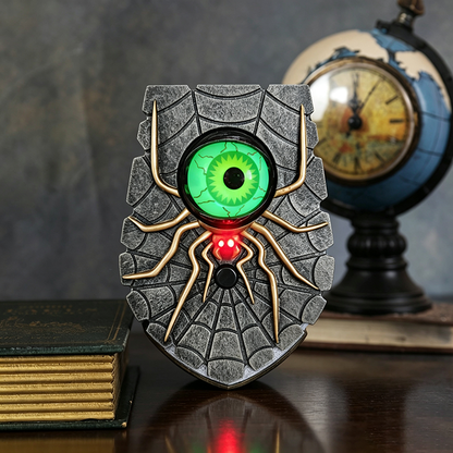 🔔 Ring If You Dare Halloween Doorbell – Glowing Moving Eye Haunted Door Decor