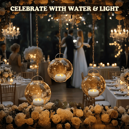 🎉🕯️Water-Activated Flameless Floating LED Candles – Romantic Waterproof Glow for Any Occasion