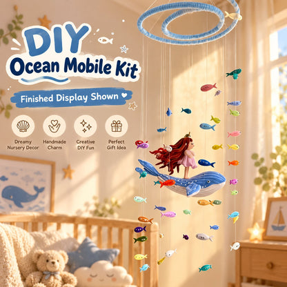 🌊 DIY Ocean Mobile Kit – Create a Dreamy Underwater World for Your Little One
