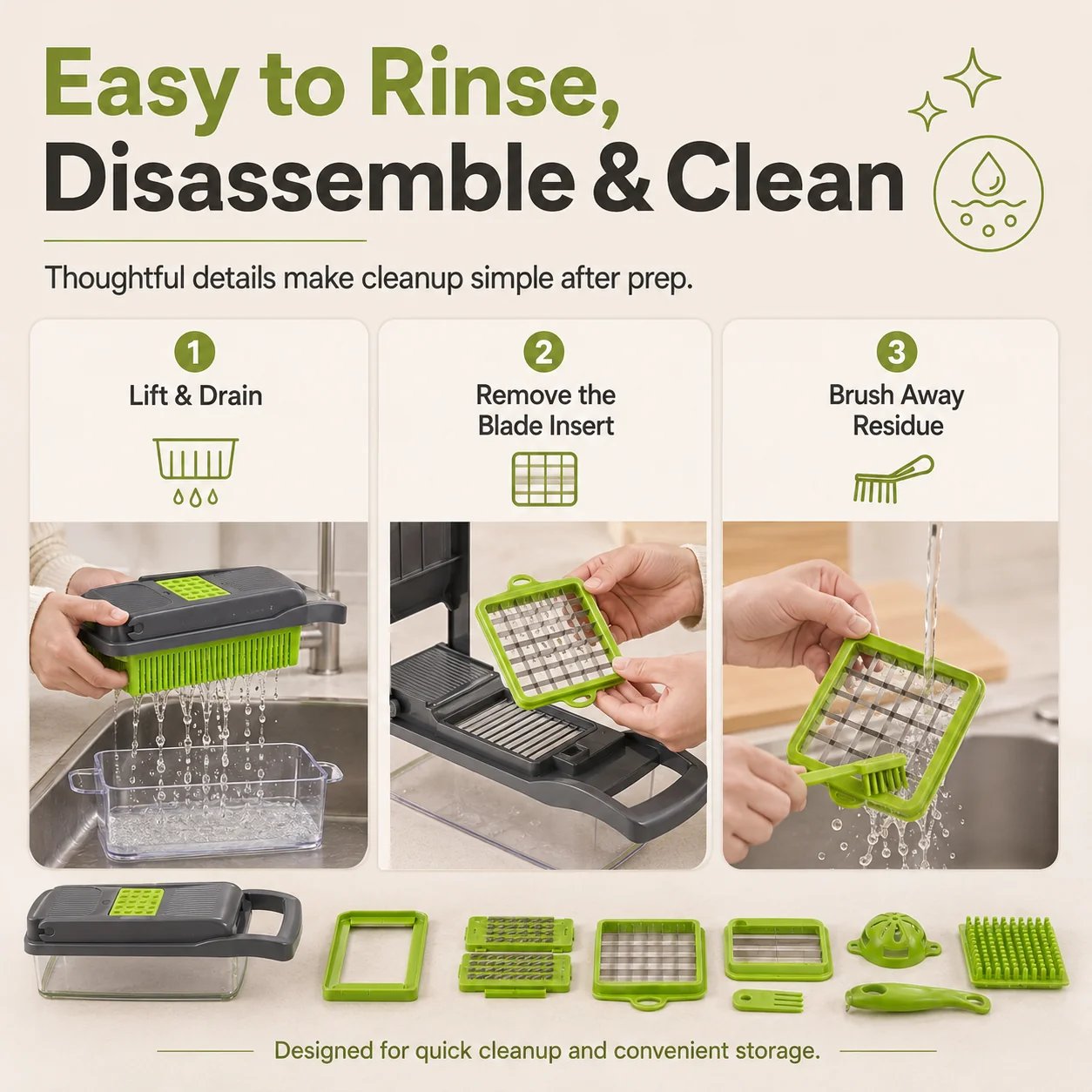 12-in-1 Vegetable Chopper & Slicer — Faster, Easier Meal Prep