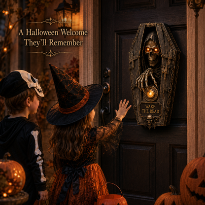 🎃 Halloween Sale 49% OFF – Haunted Interactive Doorbell Collection | Creepy Light-Up Front Door Decor