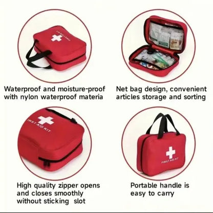 300 Piece Waterproof First Aid Kit for Emergencies