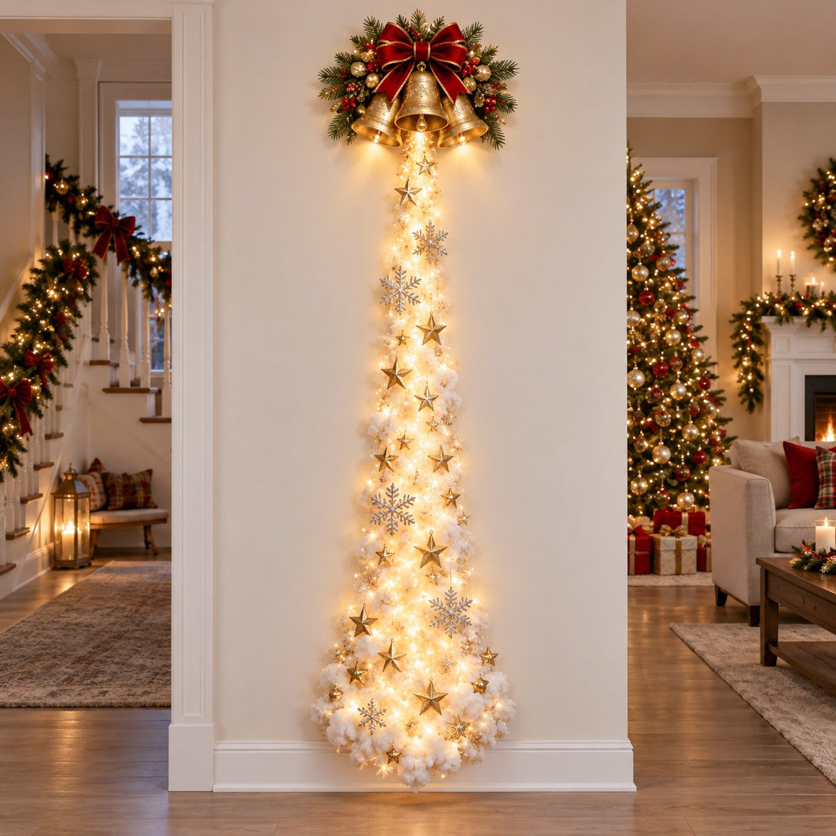 ✨ Christmas Magic Trail Wall Light - A Little Christmas Magic, Right on Your Wall